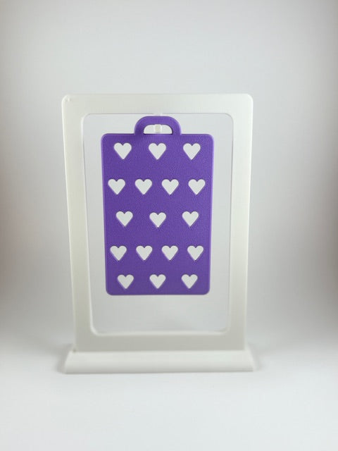ID Card Holder With Hearts