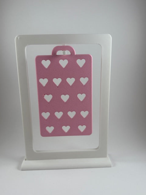 ID Card Holder With Hearts
