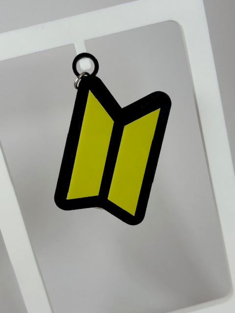 BTS Logo Two-Layer Acrylic Keychain