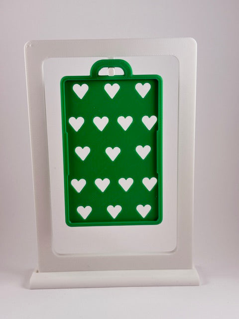 ID Card Holder With Hearts