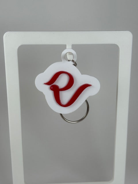 Red Velvet Logo Two-Layer Acrylic Keychain
